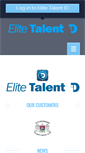 Mobile Screenshot of elitetalentid.com